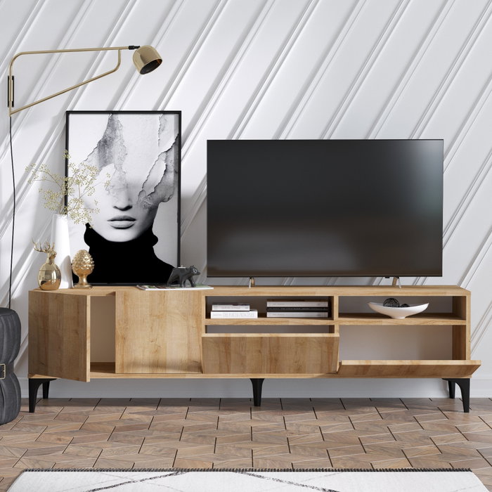 Hanah Home Soporte para TV Ross en Roble